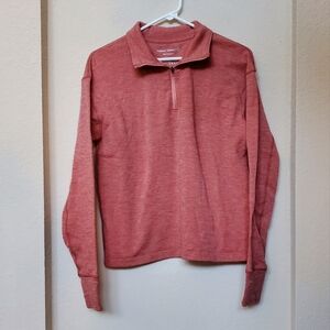 Outdoor Half Zip Pullover Jacket.   Size Small